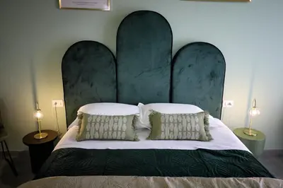 Letto o letti in una camera di Mediterraneo Rooms Bed and Breakfast