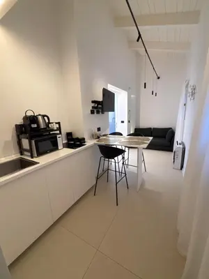 Cucina o angolo cottura di Alma Suites
