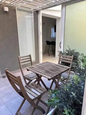 Patio o area all'aperto di Alma Suites