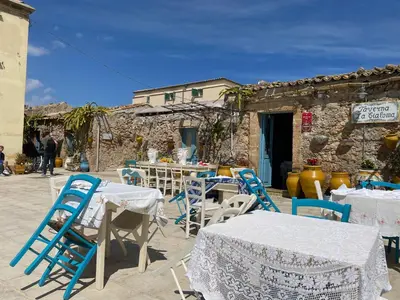 Ristorante o altro punto ristoro di Villa Marzamemi 200 m dal mare