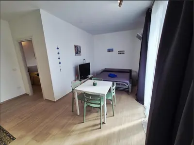 TV o dispositivi per l'intrattenimento presso The Sun 365 - Sea View Apartment