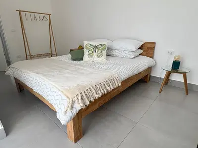 Letto o letti in una camera di Casa IRIS
