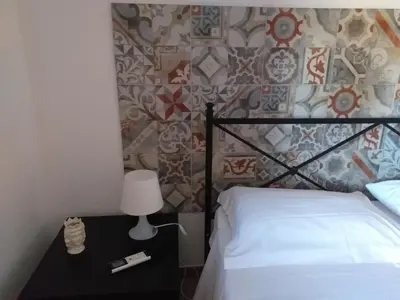 Letto o letti in una camera di The White Rocks
