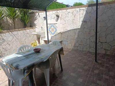 Patio o area all'aperto di The White Rocks