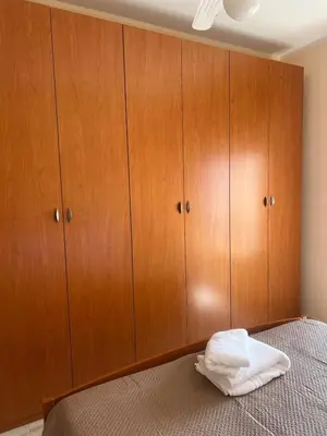 Letto o letti in una camera di Casa Artemisia