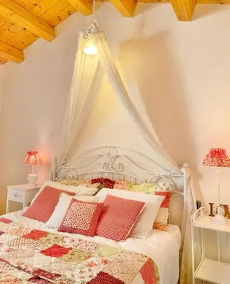 Letto o letti in una camera di Casa Dolce Casa