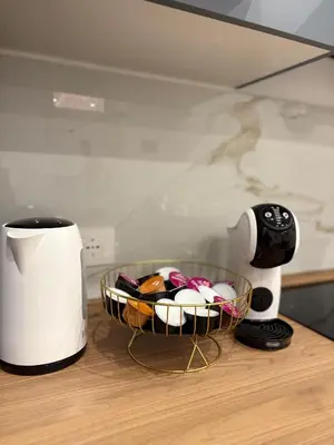 Set per la preparazione di tè e caffè presso AS - SUITE Concept - Free Bikes