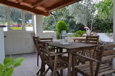 Giardino di Casa degli Avi Don Neli, immersa nella natura