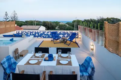 Balcone o terrazza di Blue Riad