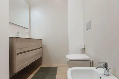 Bagno di Elegante appartamento nel cuore di Siracusa