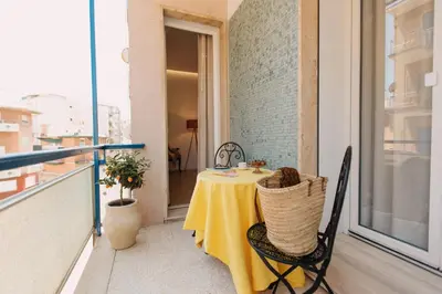 Balcone o terrazza di Elegante appartamento nel cuore di Siracusa