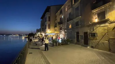 Vista sul fiume nelle vicinanze della casa vacanze