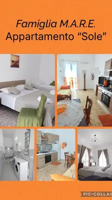 Cucina o angolo cottura di Casa vacanze Famiglia MARE