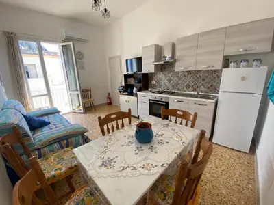 Cucina o angolo cottura di Casa vacanze Famiglia MARE
