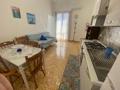 Cucina o angolo cottura di Casa vacanze Famiglia MARE