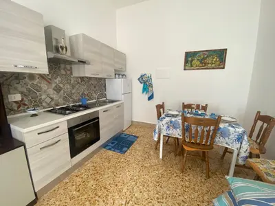 Cucina o angolo cottura di Casa vacanze Famiglia MARE