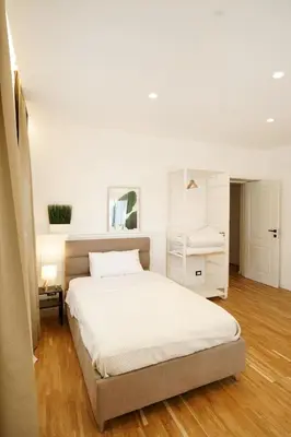 Letto o letti in una camera di La Marina Case Vacanze