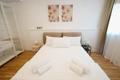 Letto o letti in una camera di La Marina Case Vacanze