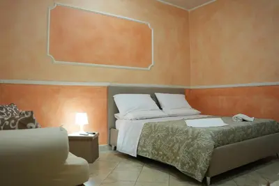 Letto o letti in una camera di House Vivaio