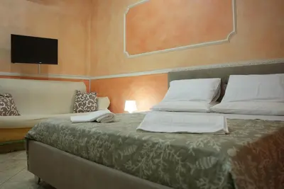 Letto o letti in una camera di House Vivaio