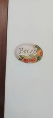 Certificato, attestato, insegna o altro documento esposto da Casa Benso