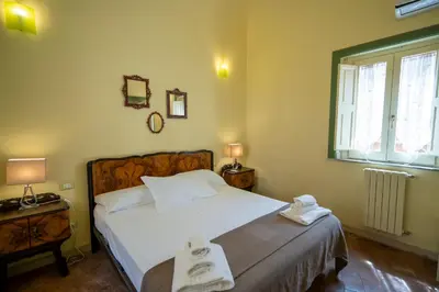 Letto o letti in una camera di Charming Rooftop Flat in City Center