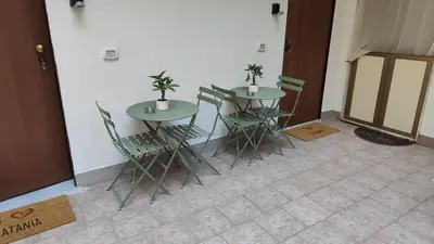 Area soggiorno di Reitano House
