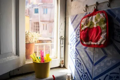 Planimetria di Big Flat in City Center with Balcony