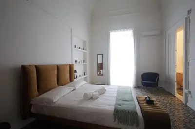 Letto o letti in una camera di Dimora Gentile