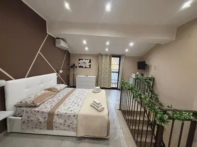 Letto o letti in una camera di Home Ursino Castle