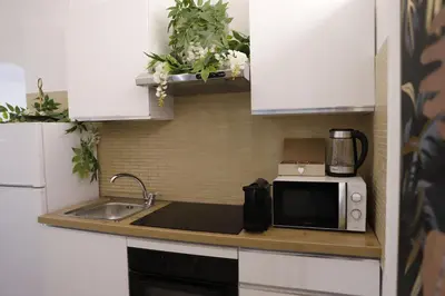 Cucina o angolo cottura di Casa Sant'Anna