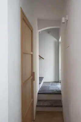 Letto o letti in una camera di Casa Valentine