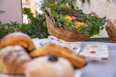 Cibo presso il bed & breakfast o nelle vicinanze