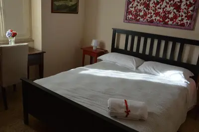 Letto o letti in una camera di B&B Cumpari Turiddu
