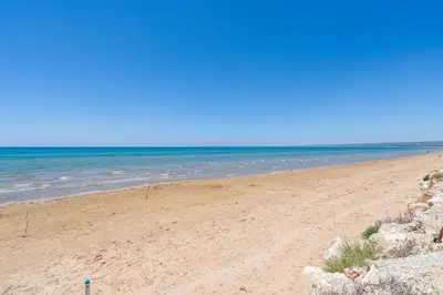 Paesaggio naturale nelle vicinanze della villa
