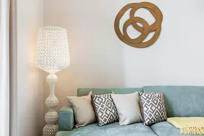 Area soggiorno di Riva Design Apartments by Wonderful Italy