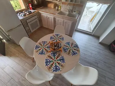 Cucina o angolo cottura di Villa ibiscus
