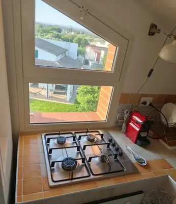 Cucina o angolo cottura di Villa ibiscus