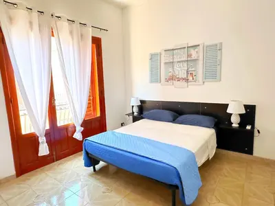 Letto o letti in una camera di Casa vacanza I Due Mori