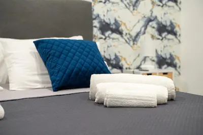 Letto o letti in una camera di La demeure de Greta