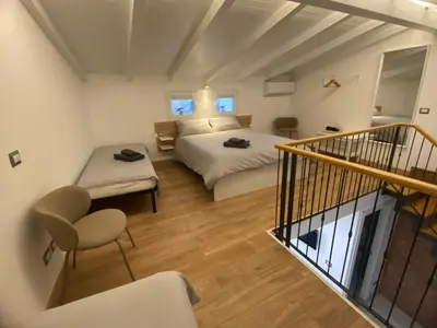 Letto o letti in una camera di Sorrentino House