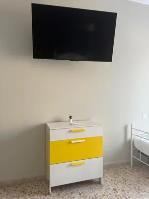 TV o dispositivi per l'intrattenimento presso Plaja Apartments