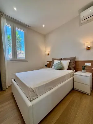 Letto o letti in una camera di Villa Sable D'or