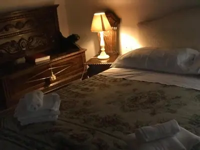 Letto o letti in una camera di Mythos Holidays & Events