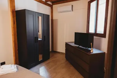 TV o dispositivi per l'intrattenimento presso PetraViva Apartment