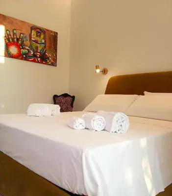 Letto o letti in una camera di Salacia rooms