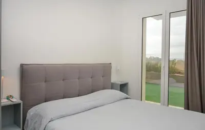 Letto o letti in una camera di 2 Bedroom Beautiful Apartment In Marzamemi