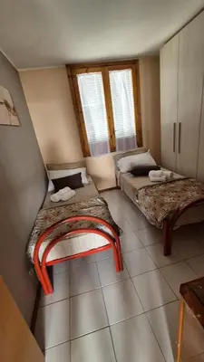 Letto o letti in una camera di Gioia