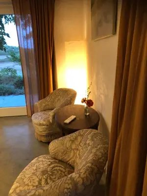 Area soggiorno di Aguglia Persa - Double Room with Private Lounge