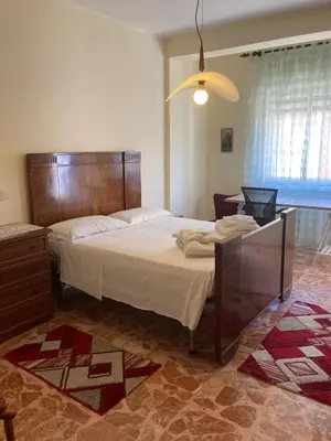 Letto o letti in una camera di La Casa Del Belvedere